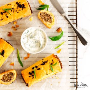 Lamb & Mint Sausage Rolls